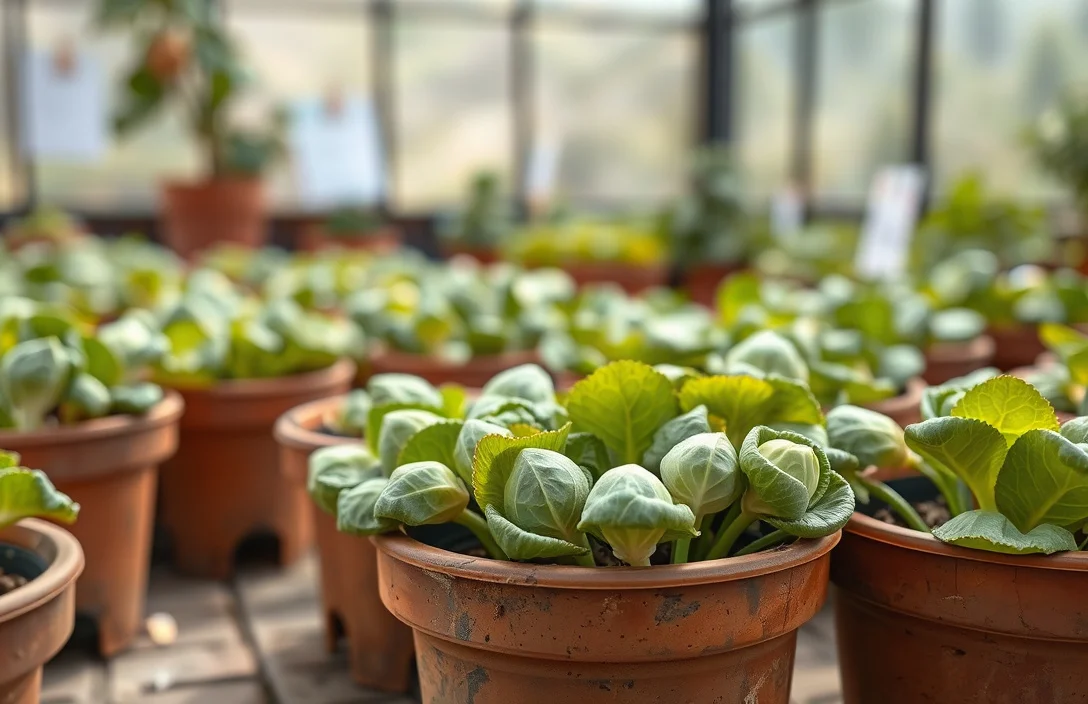 Growing Brussel Sprouts in Pots: Step-By-Step Plan - growing brussel sprouts in pots