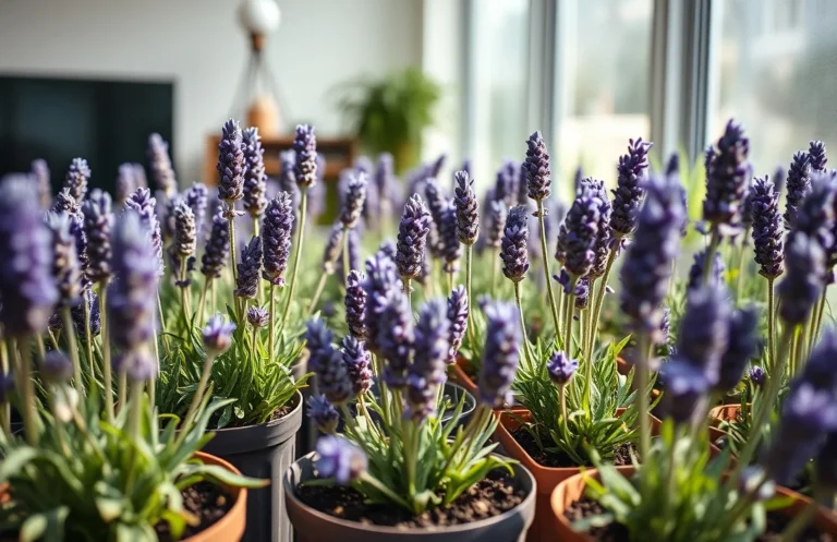 growing lavender indoors in pots
