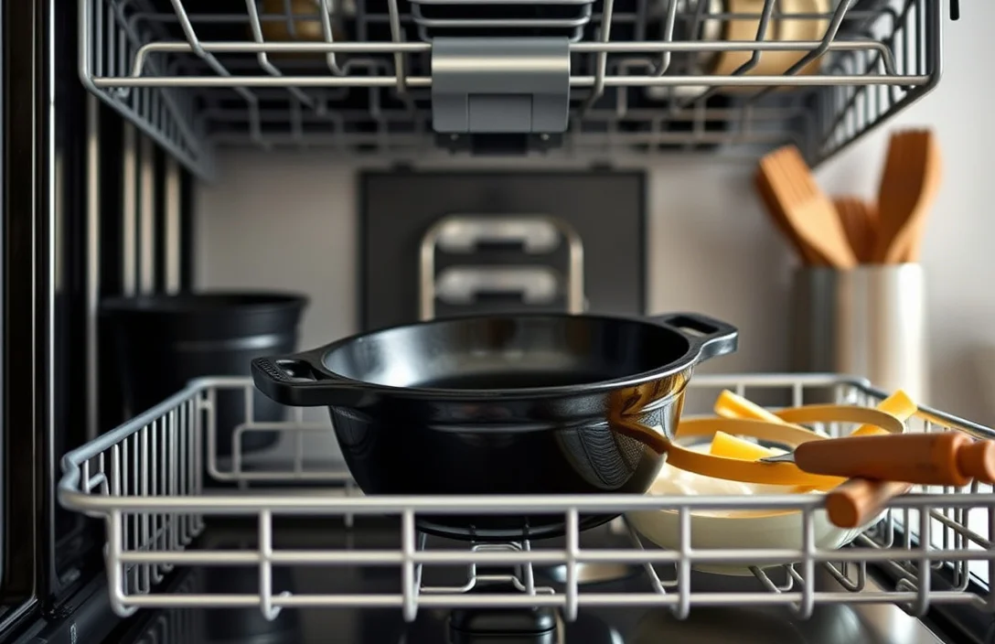 Guidelines for Putting Cast Iron in the Dishwasher - cast iron cookware dishwasher safe