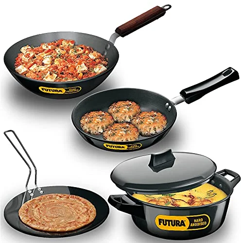 hard anodised cookware set