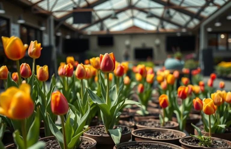 how do you plant tulips in a pots?