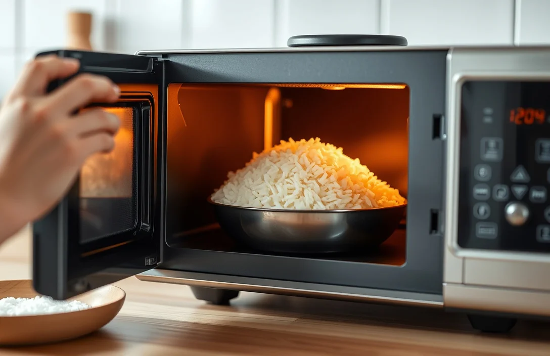 How to begin - how to cook rice in a microwave rice cooker?