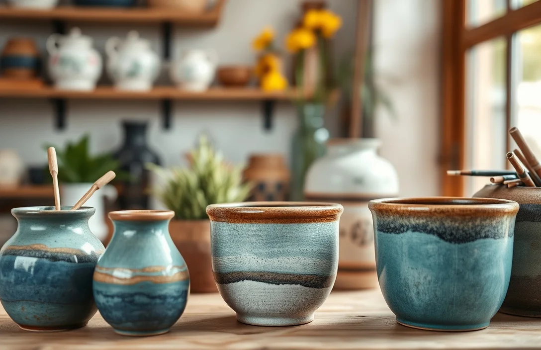 How to begin - how to paint on ceramic pots?