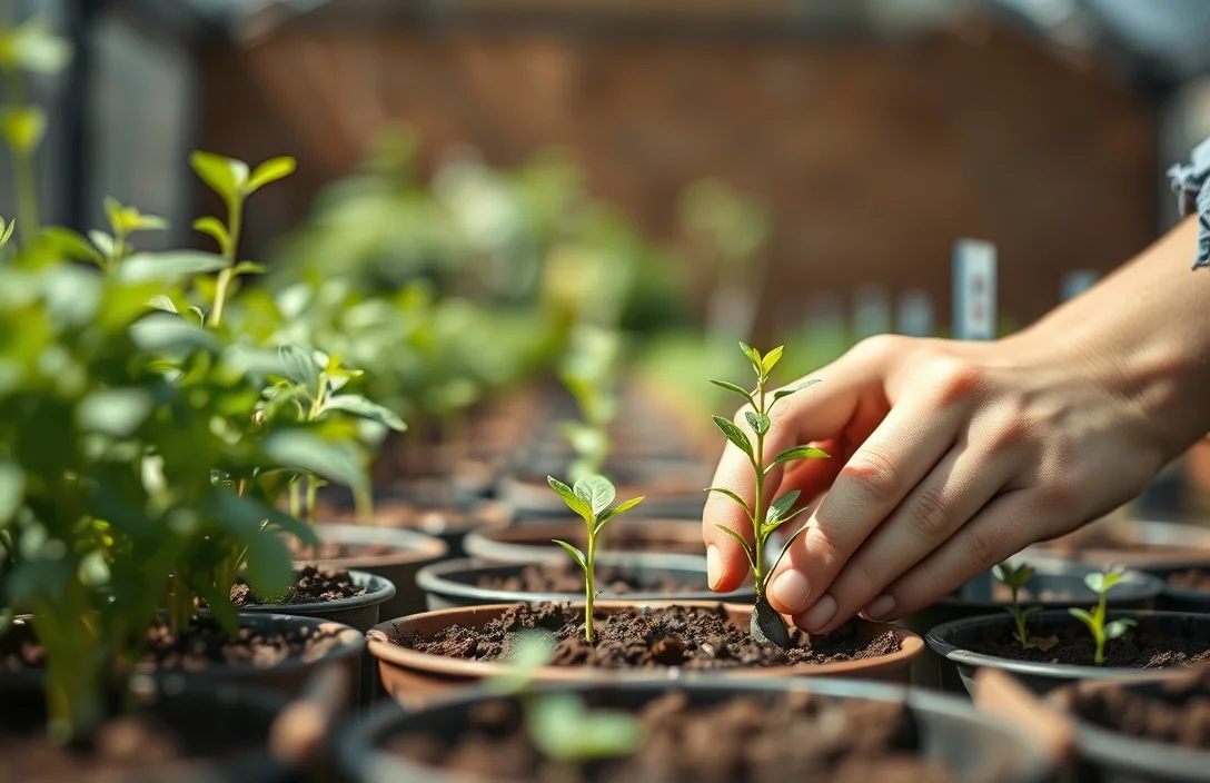 How to begin - how to sow seeds in pots?