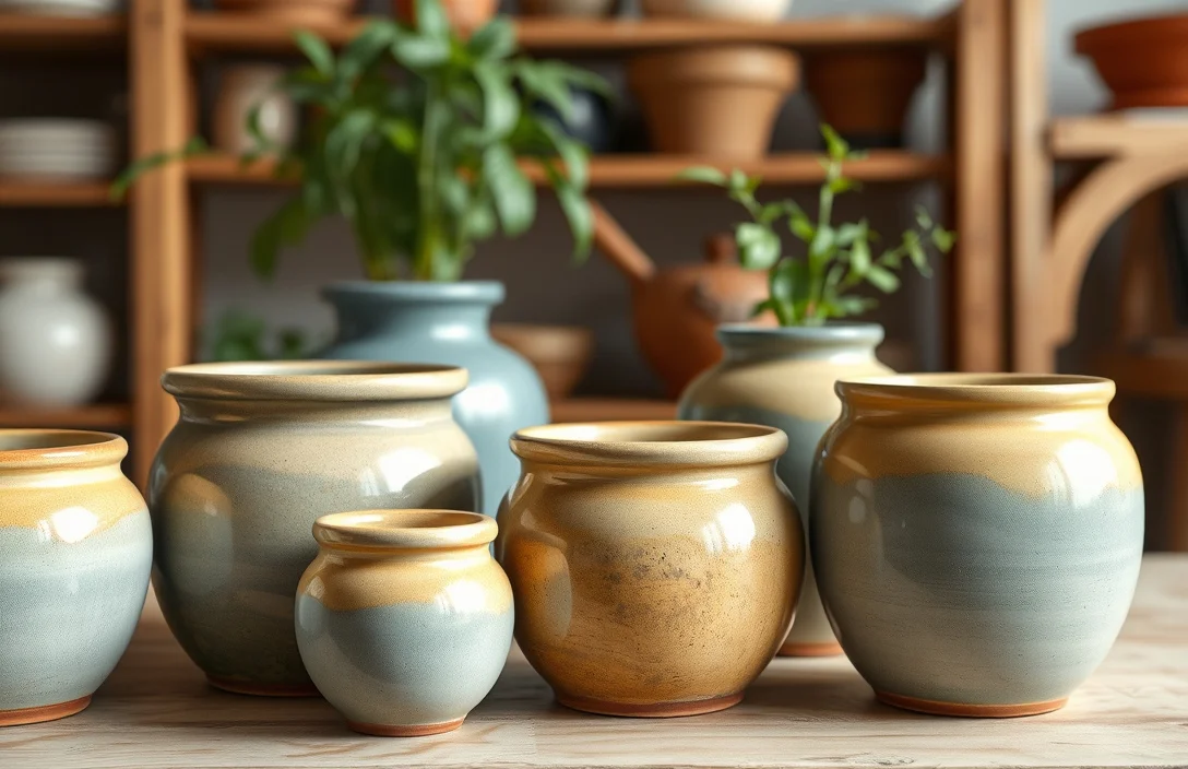 How to begin - how to paint glazed ceramic pots?