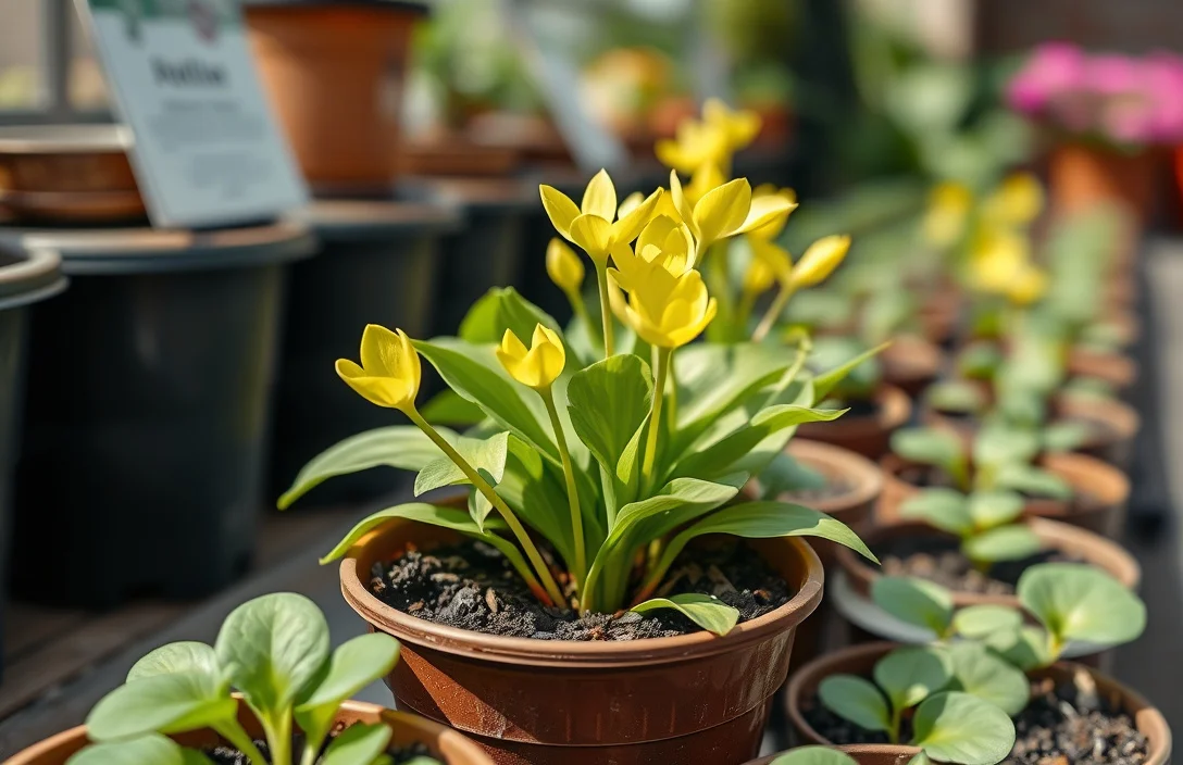 How to begin - how to plant oxalis bulbs in pots?