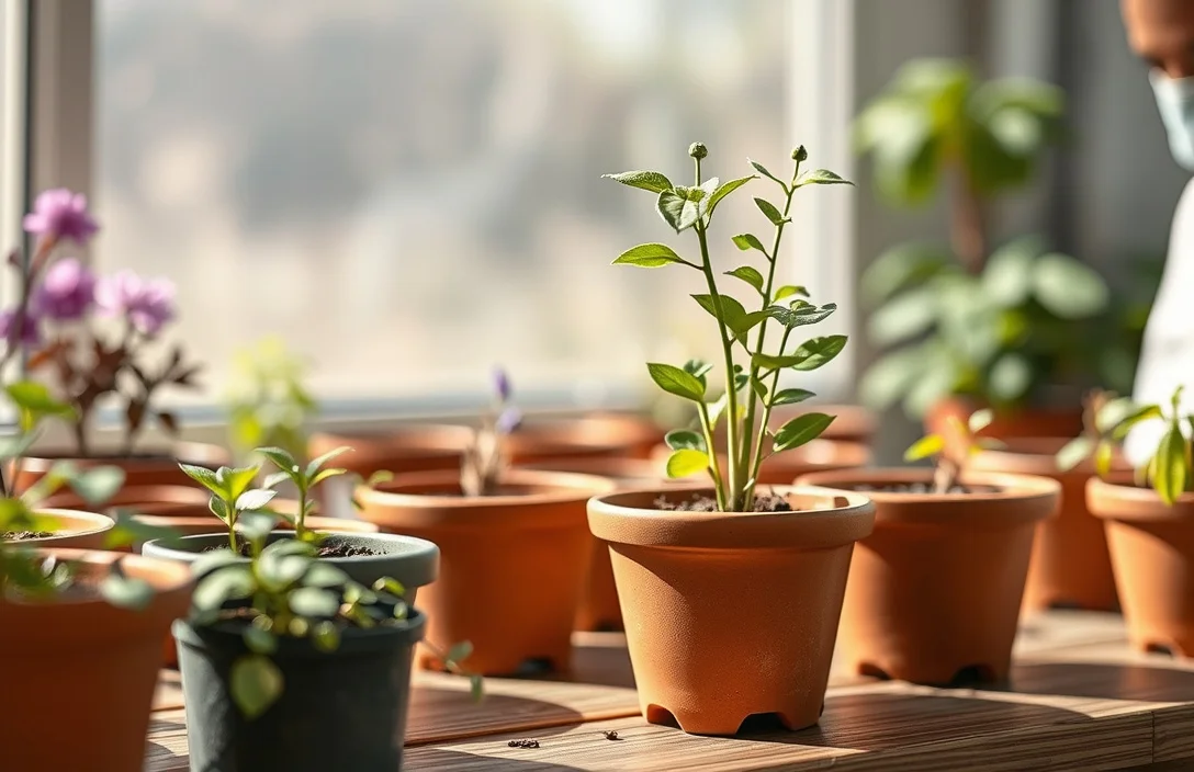 How to begin - how to use self watering pots with wick?
