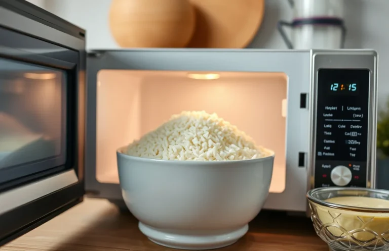 how to cook rice in microwave rice cooker?