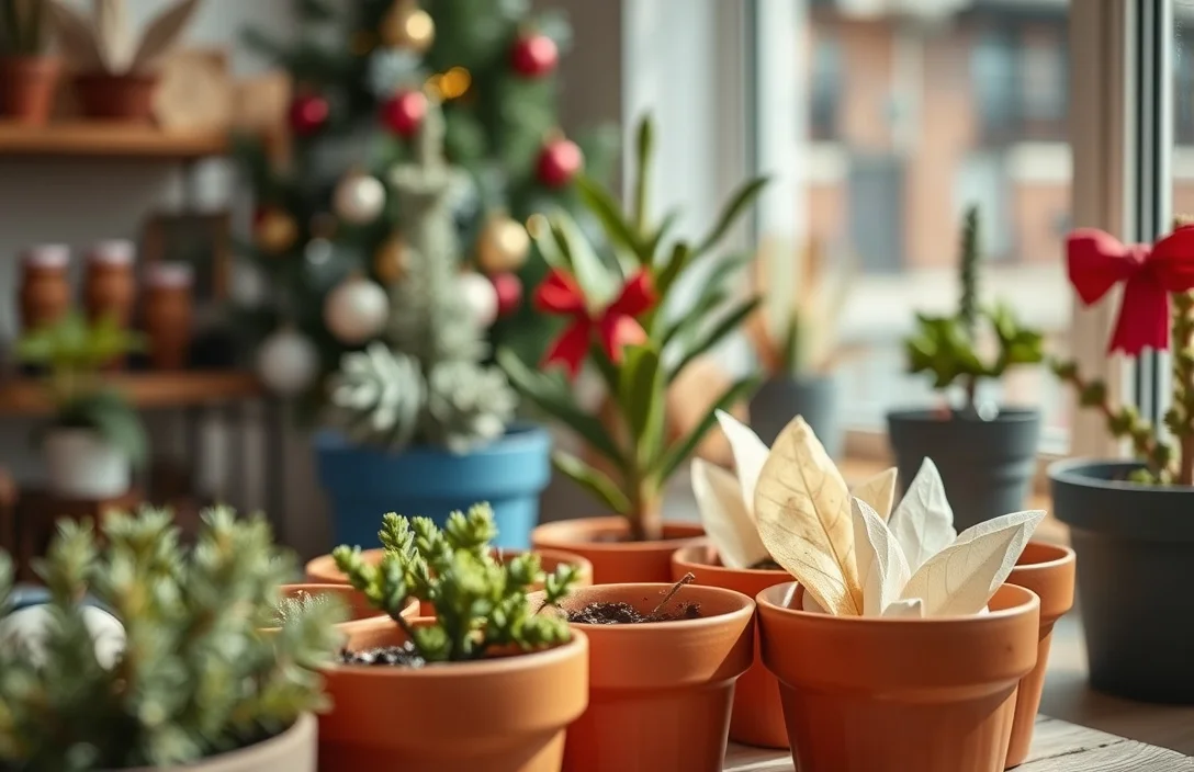 how to decorate plant pots for Christmas - how to decorate plant pots for christmas?