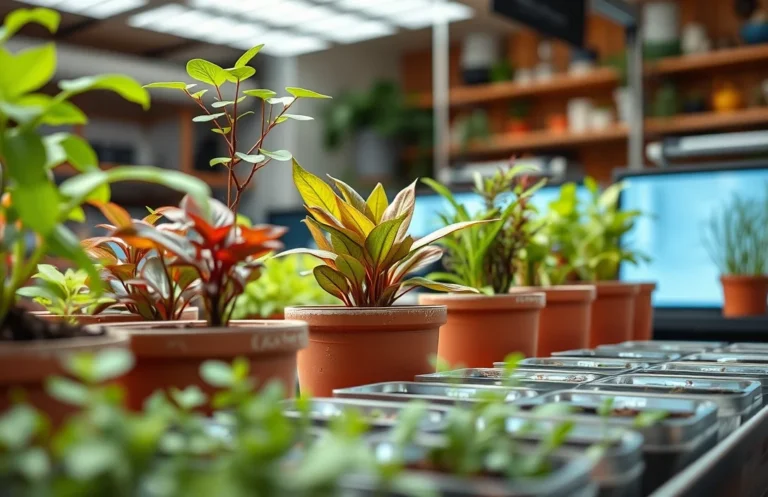 how to grow aquarium plants in pots?