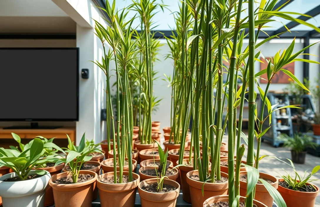 how to grow bamboo in pots?