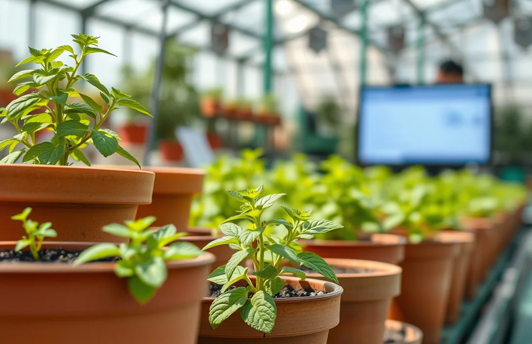 how to grow mint in pots?