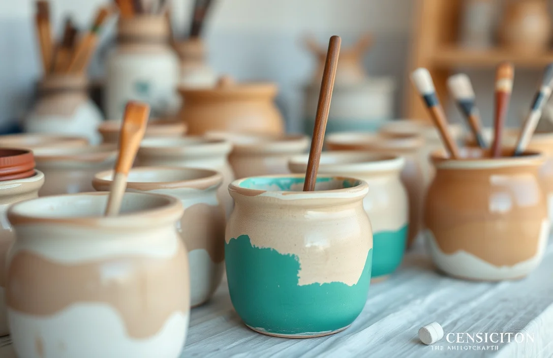 how to paint ceramic pots? - how to paint ceramic pots?