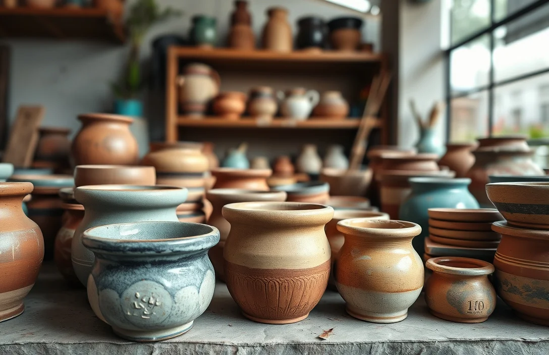 how to paint ceramic pots?