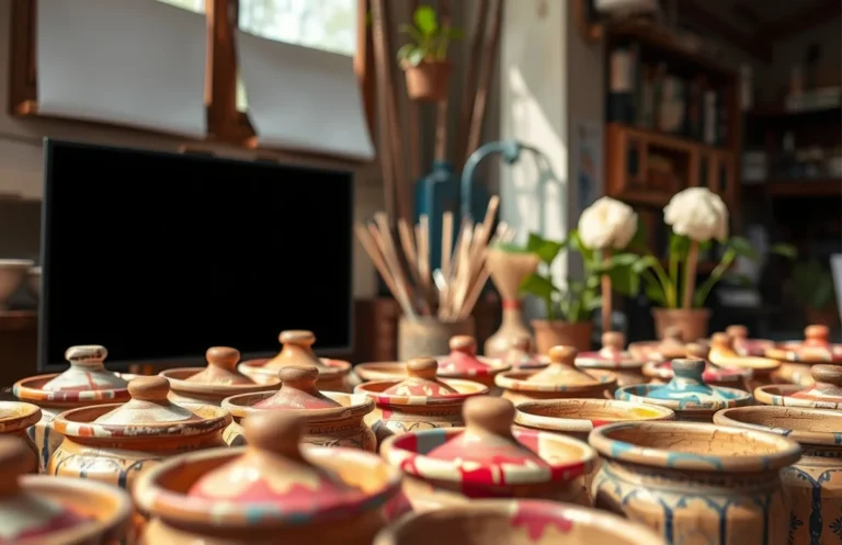 how to paint on ceramic pots?