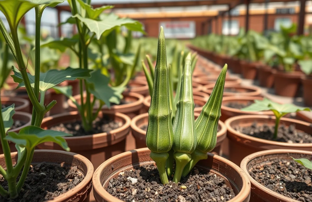 how to plant okra in pots? - how to plant okra in pots?