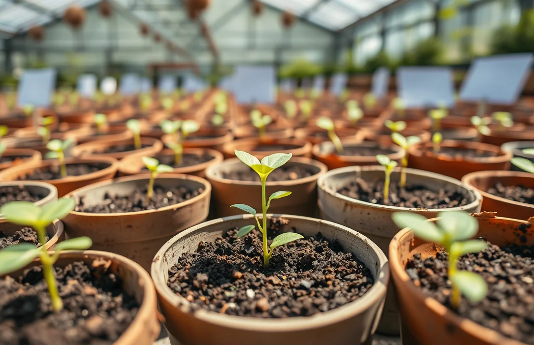 how to sow seeds in pots?