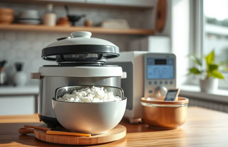 how to use a microwavable rice cooker?