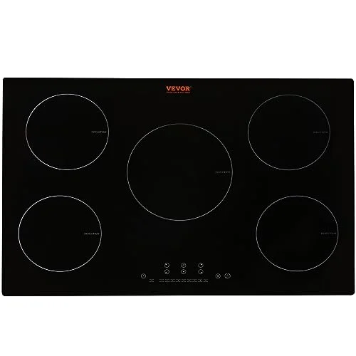 induction cooktop with ventilation