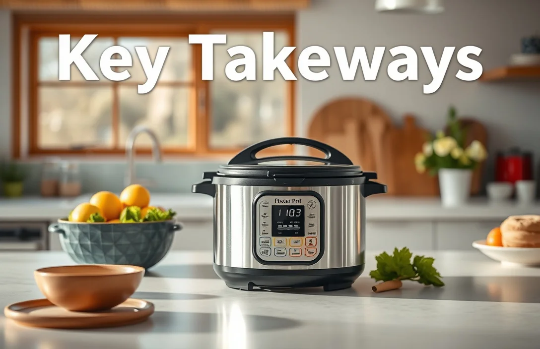 Key Takeaways - is a slow cooker a pressure cooker?