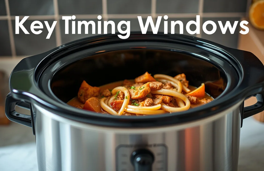 Key Timing Windows (Cook to Temperature, Not Guesswork) - crock pot slow cooker made in usa