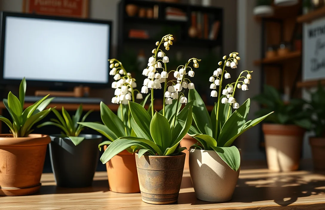 lily of the valley pots