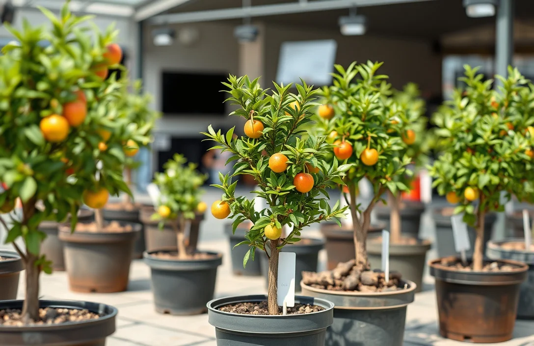 Options for dwarf fruit trees in pots - dwarf fruit trees in pots