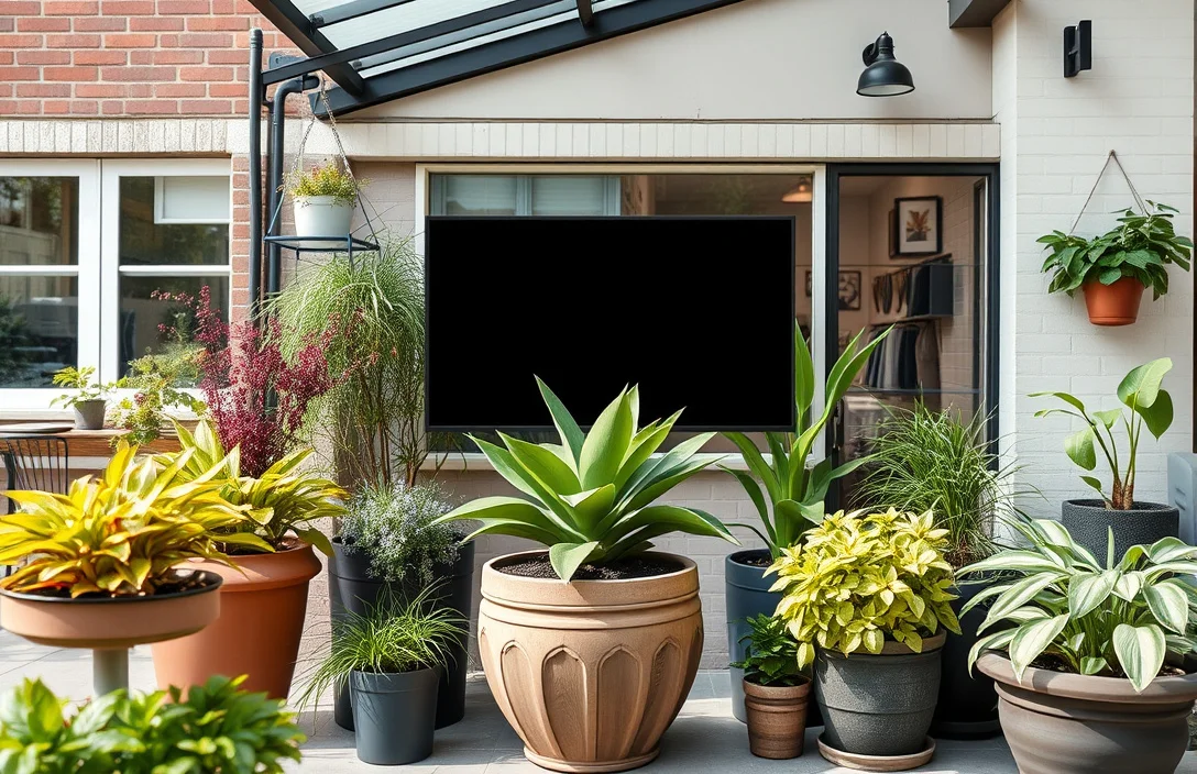 Options for Low Maintenance Plants for Shallow Pots Outdoors - low maintenance plants for shallow pots outdoor