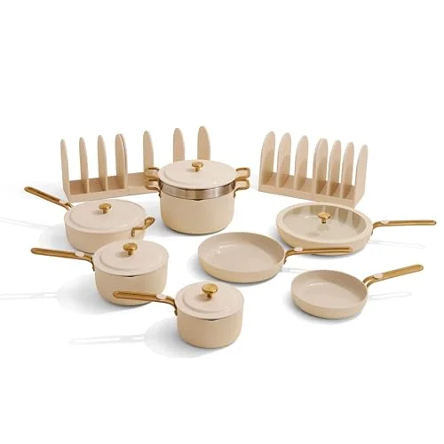 our place 14 piece essentials ceramic nonstick cookware set