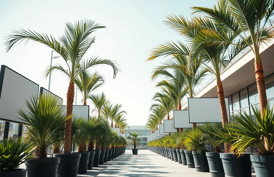 outdoor palm trees for pots