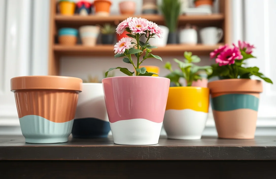 Paint Options for Ceramic Pots - can you paint ceramic flower pots?