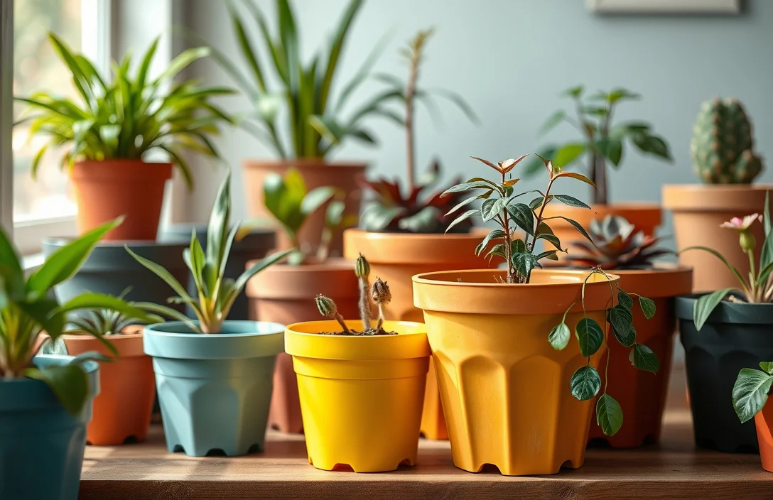 Paint Options That Work - can plastic plant pots be painted?