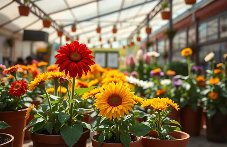 part sun flowers for pots