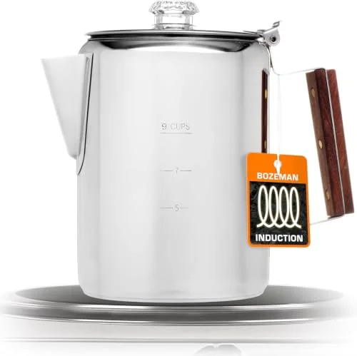 percolator for induction cooktop
