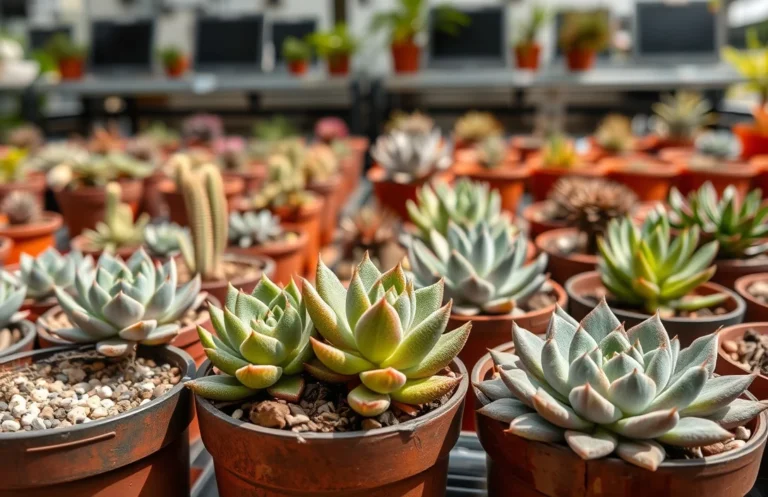 pictures of succulents in pots