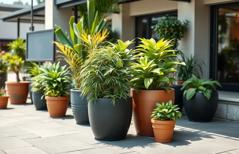 plants for large outdoor pots