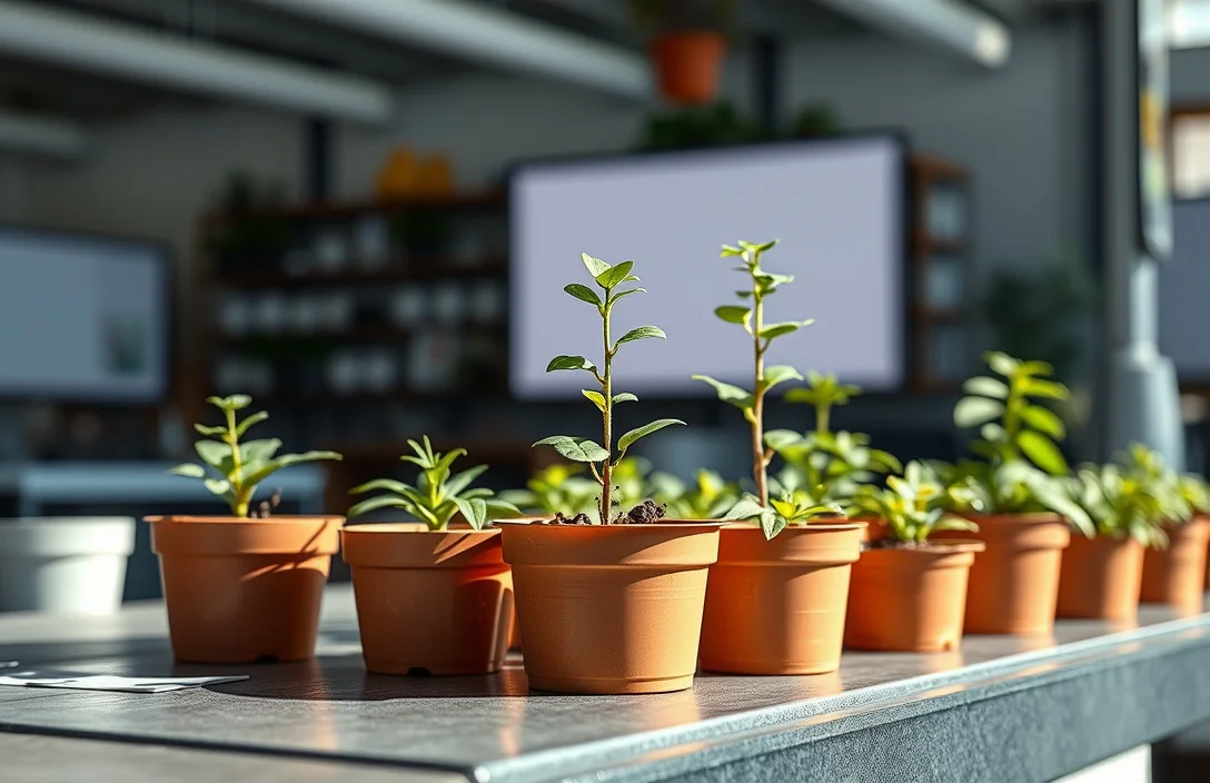 plants that grow in small pots
