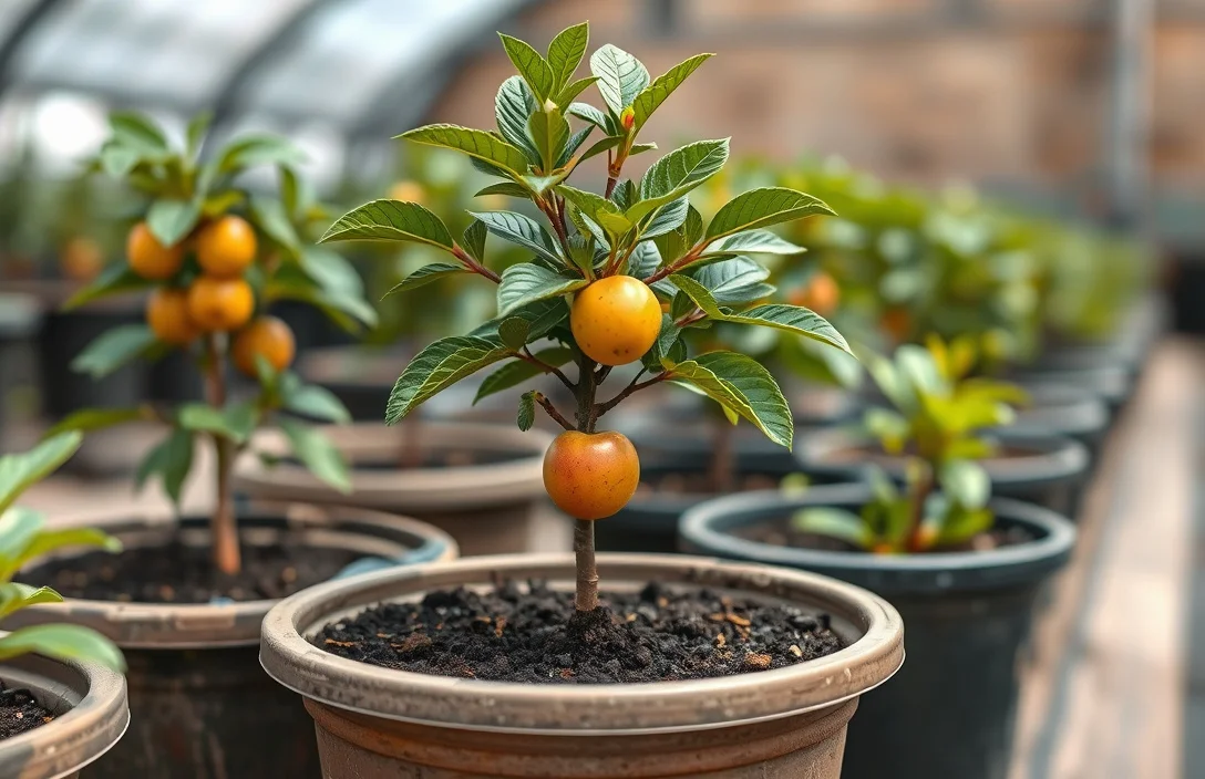 Pot Size, Drainage, and Soil Mix Setup - mini fruit trees in pots