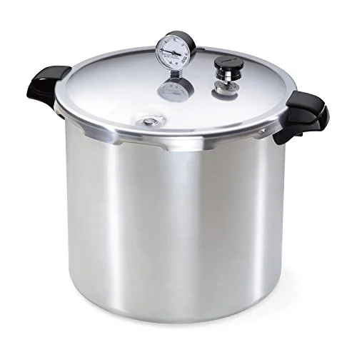 pressure cooker with weighted gauge
