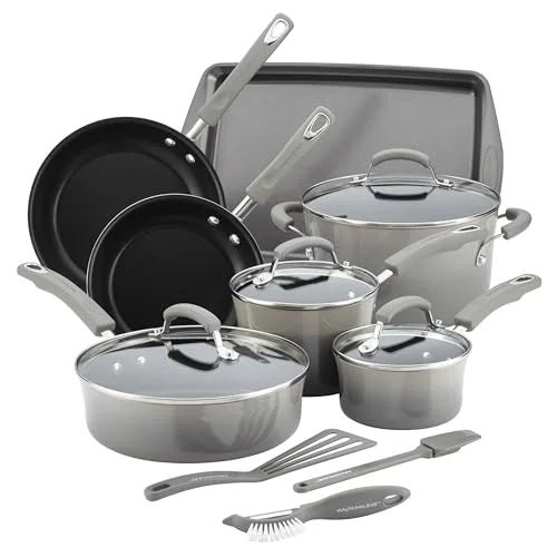 rachael ray 14 piece cookware set