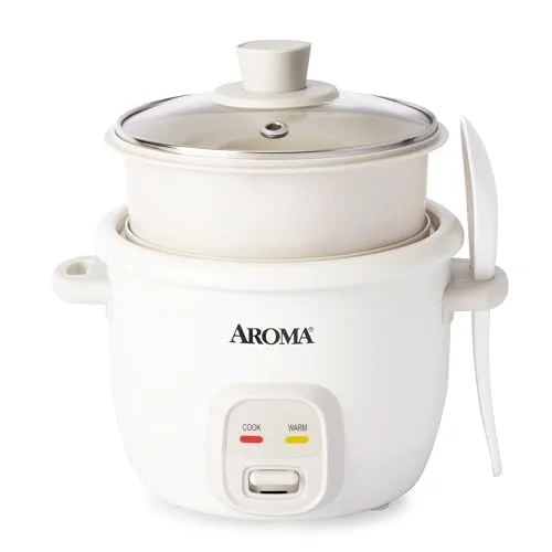 rice cooker with steam tray