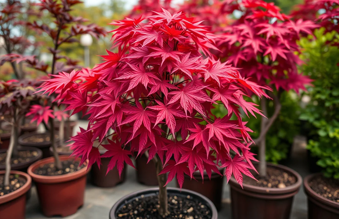 Soil Mix And Pot Size For Japanese Maples - japanese maple tree in pots