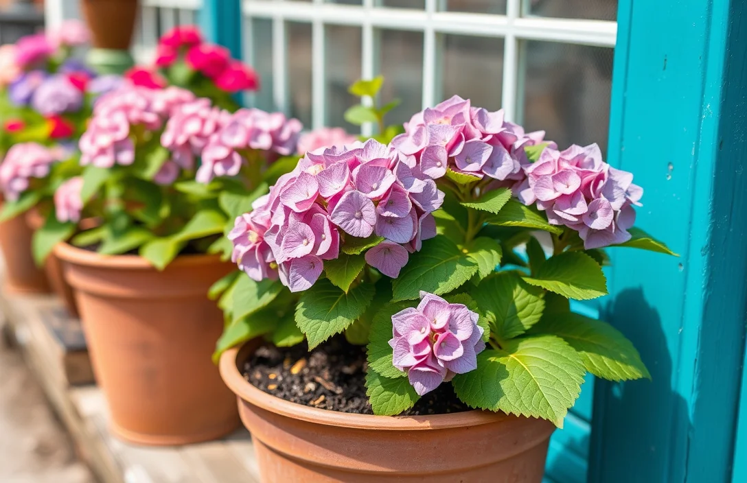Soil Mix for Dwarf Hydrangeas in Containers - dwarf hydrangeas for pots full sun
