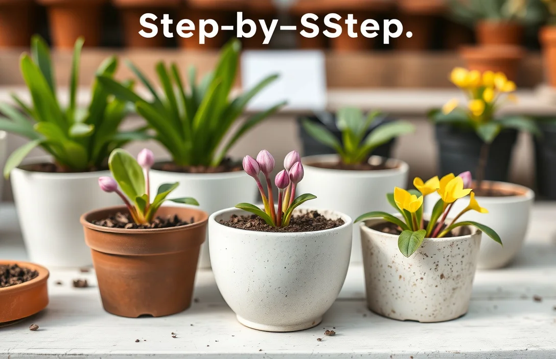 Step-by-Step: planting oxalis bulbs in pots - how to plant oxalis bulbs in pots?