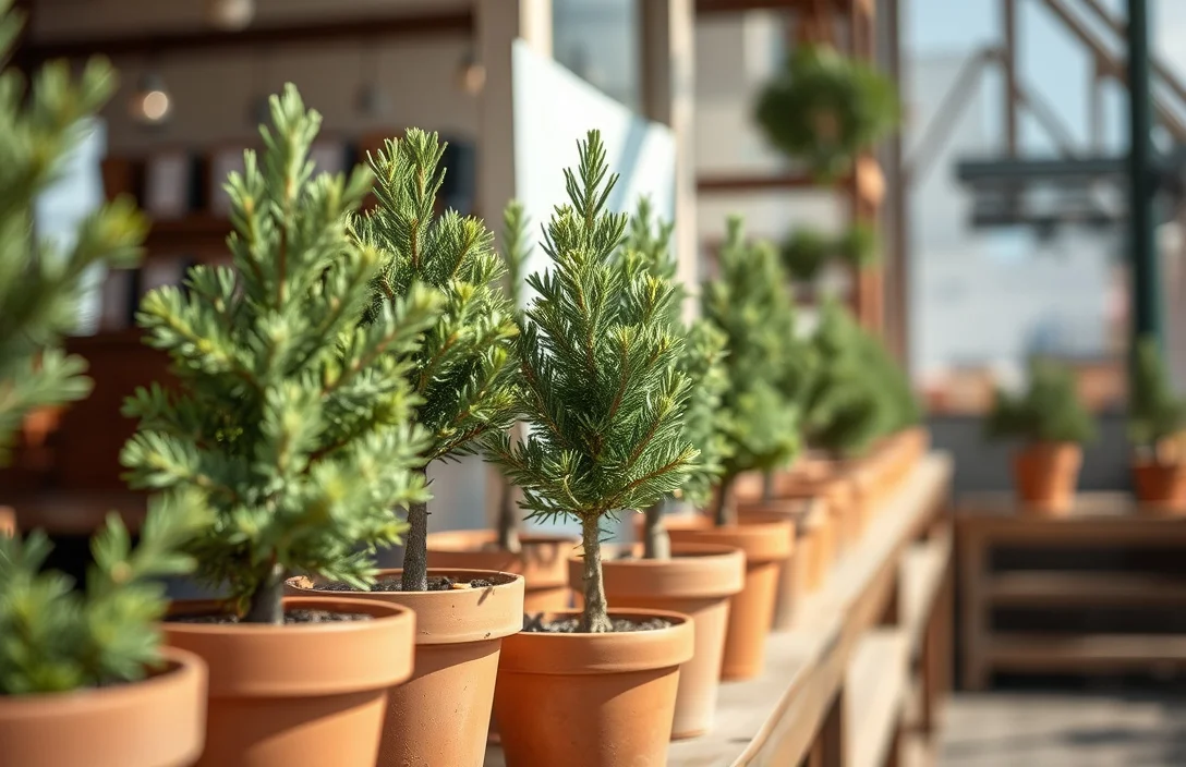 Things that matter most - small evergreen trees for pots