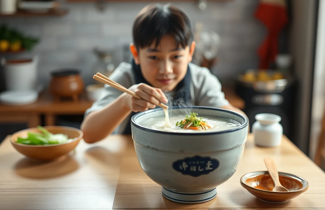 Things that matter most - how to make congee with rice cooker?