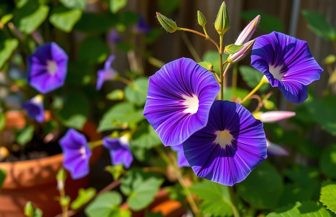 Tips for Growing Morning Glories in Pots - can morning glories grow in pots?