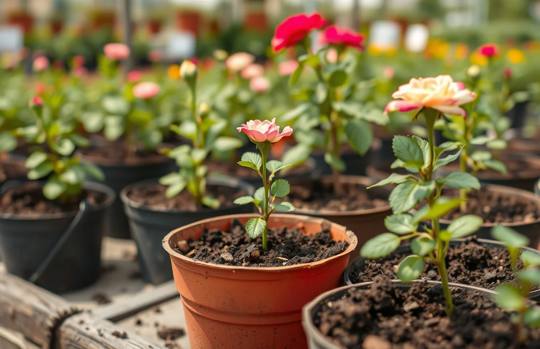 Tips for soil for roses in pots - soil for roses in pots