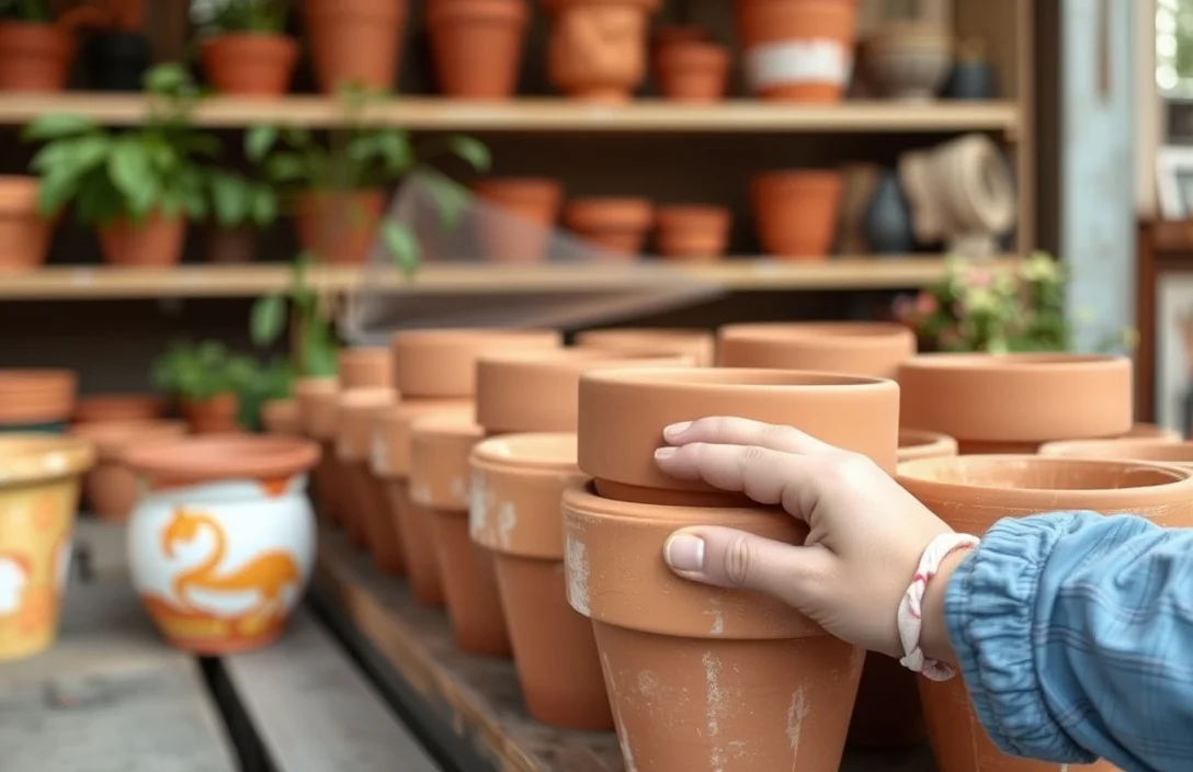 Tips for Spray Painting Terra Cotta Pots - spray paint terra cotta pots