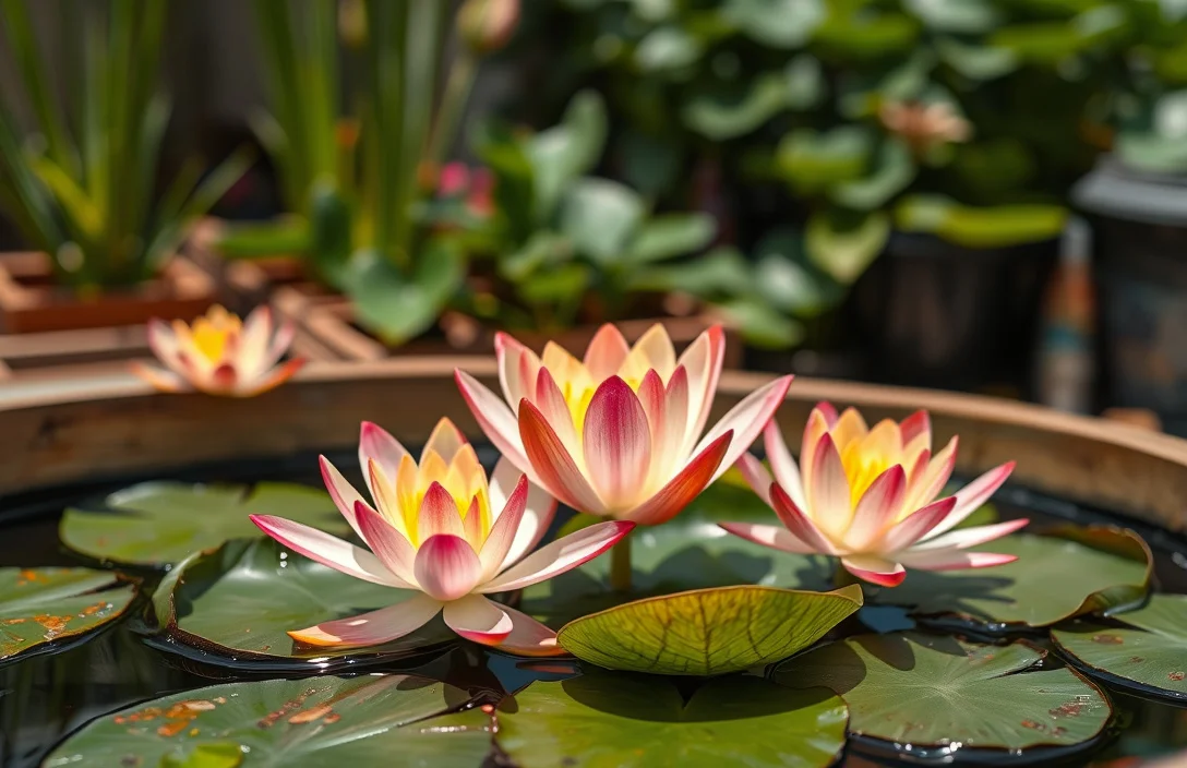 Tips That Make Pot-Grown Water Lilies Easier - growing water lilies in pots